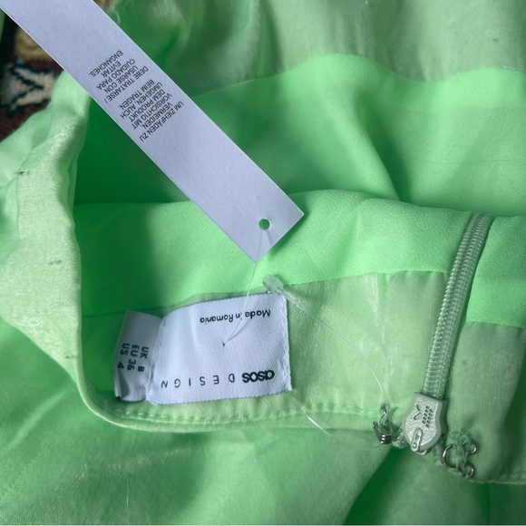 ASOS Green Dress NWT - Picture 5 of 11